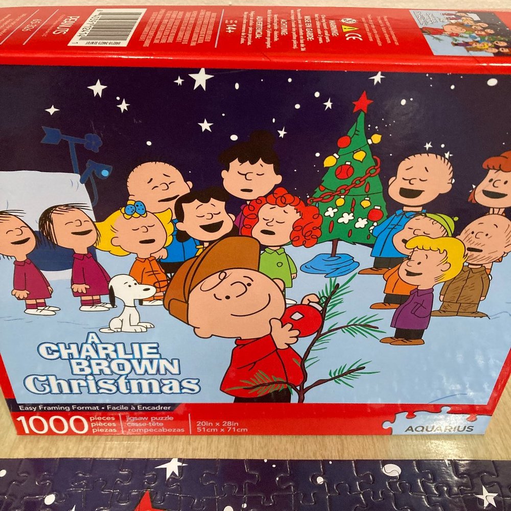 A Charlie Brown Christmas 1000 piece puzzle